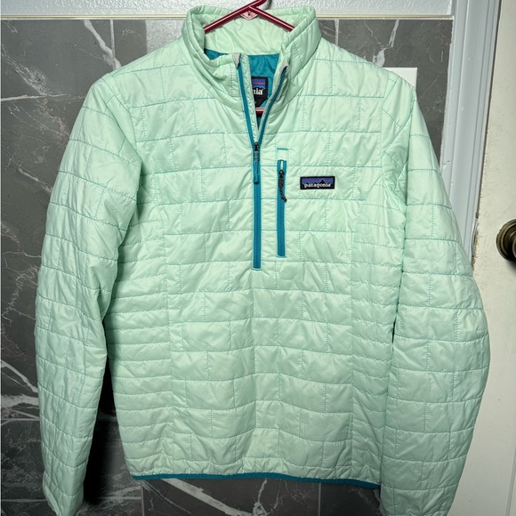 Patagonia Jackets & Blazers - Patagonia Light Green Puffer Jacket